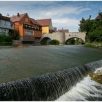 Wörnitz-Wehr in Harburg