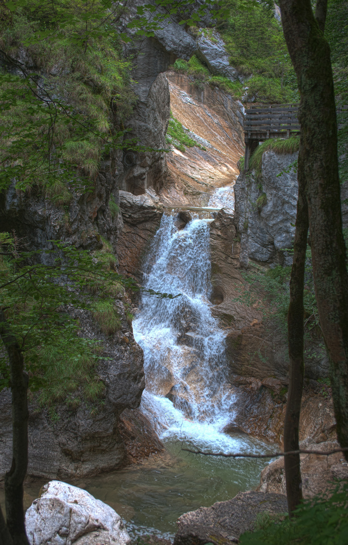 Wörschachklamm Wasserfall 3