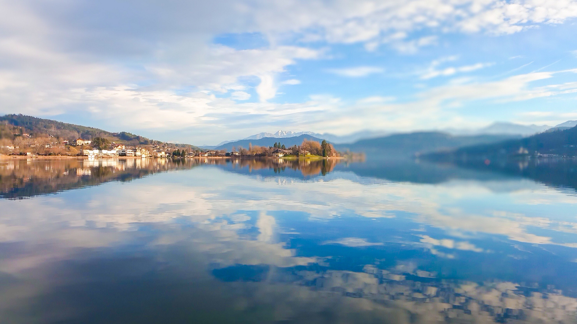 Wörthersee * Advent Blick 2024 * Krumpendorf 