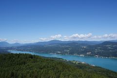 Wörthersee - Blick Richtung Velden/Villach