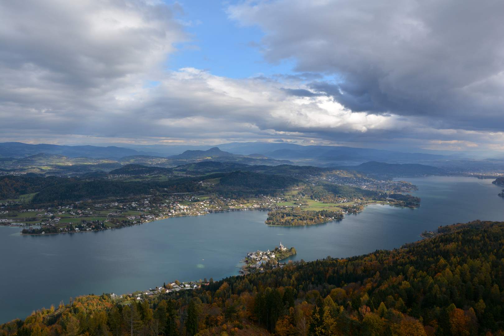 Wörthersee mit Maria Wörth