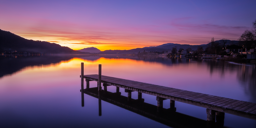 Wörthersee ohne Nebel