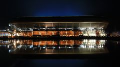 Wörthersee Stadion bei Nacht     Klagenfurt/Kärnten