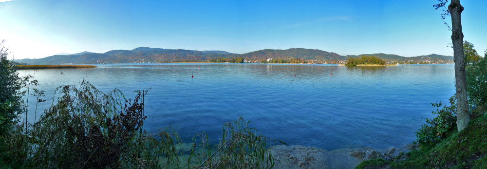 Wörthersee Südufer - Panorama