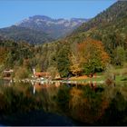 Wössner See im Herbst