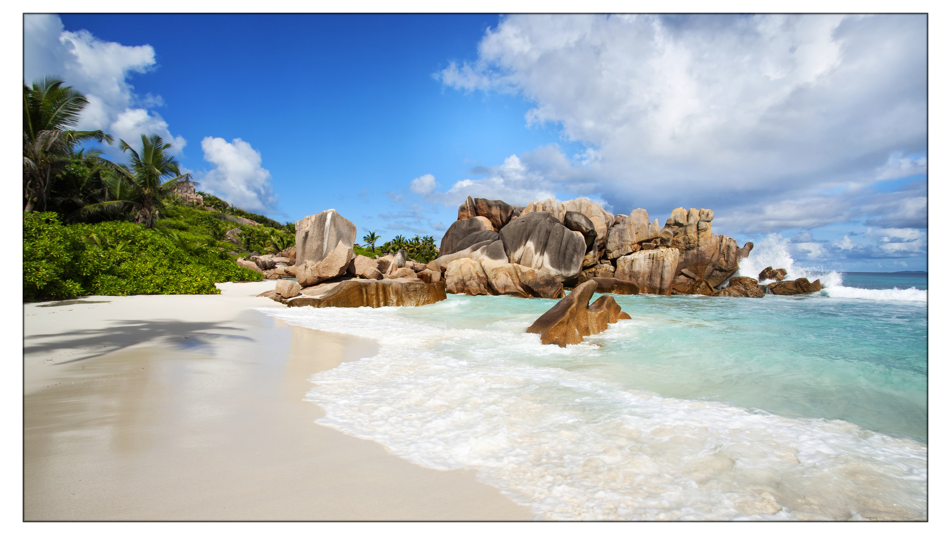 wohl mit das bekannteste Motiv auf La Digue - Anse Coco