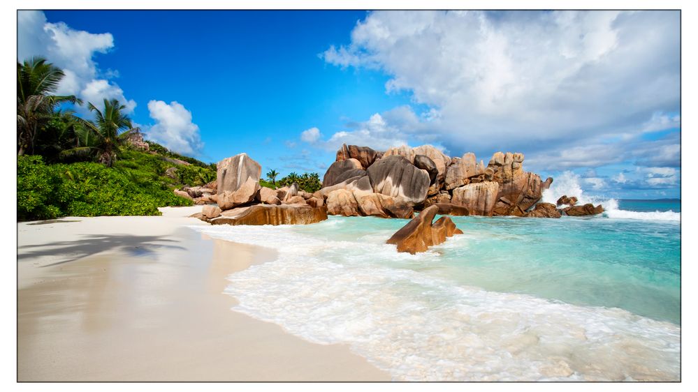 wohl mit das bekannteste Motiv auf La Digue - Anse Coco