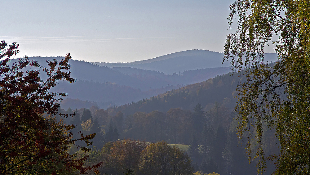 Wohl über die Berge...