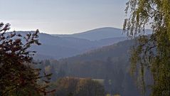 Wohl über die Berge...