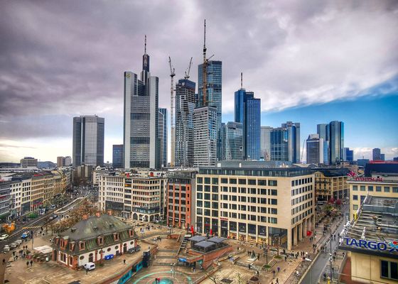 Wohlbekannte Frankfurter Ansicht ...