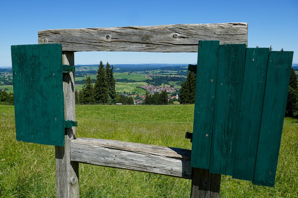 Wohltuender Blick in die Ferne