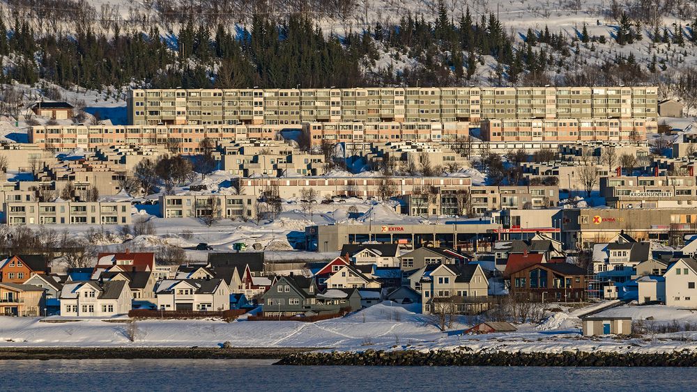 WOHN-SILOS in TROMSÖ - das Tor zum Eismeer