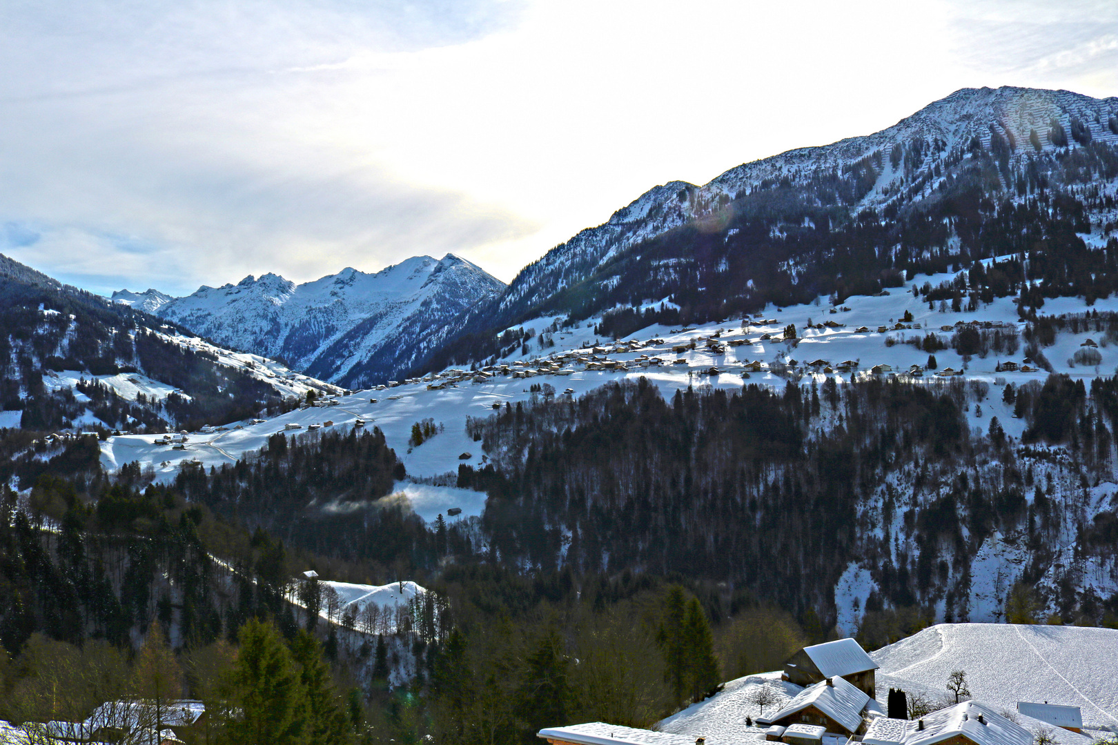 Wohnen am Berg