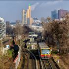 wohnen an der Bahnstrecke..