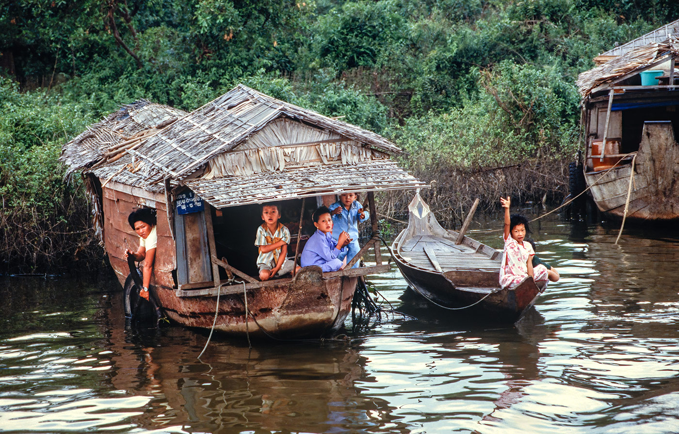 Wohnen auf dem Tonle Sap-See #1