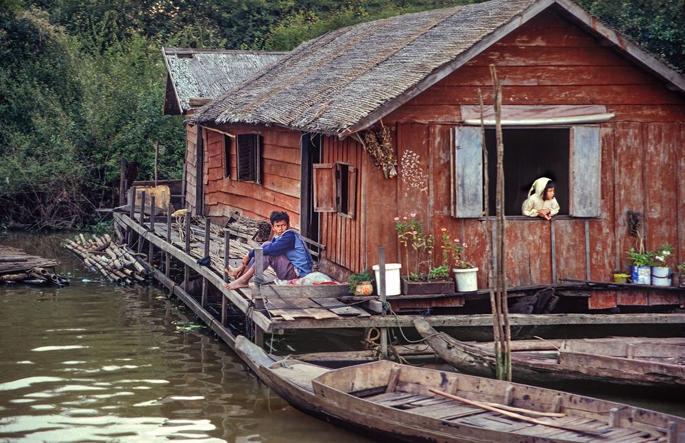 Wohnen auf dem Tonle Sap-See #3