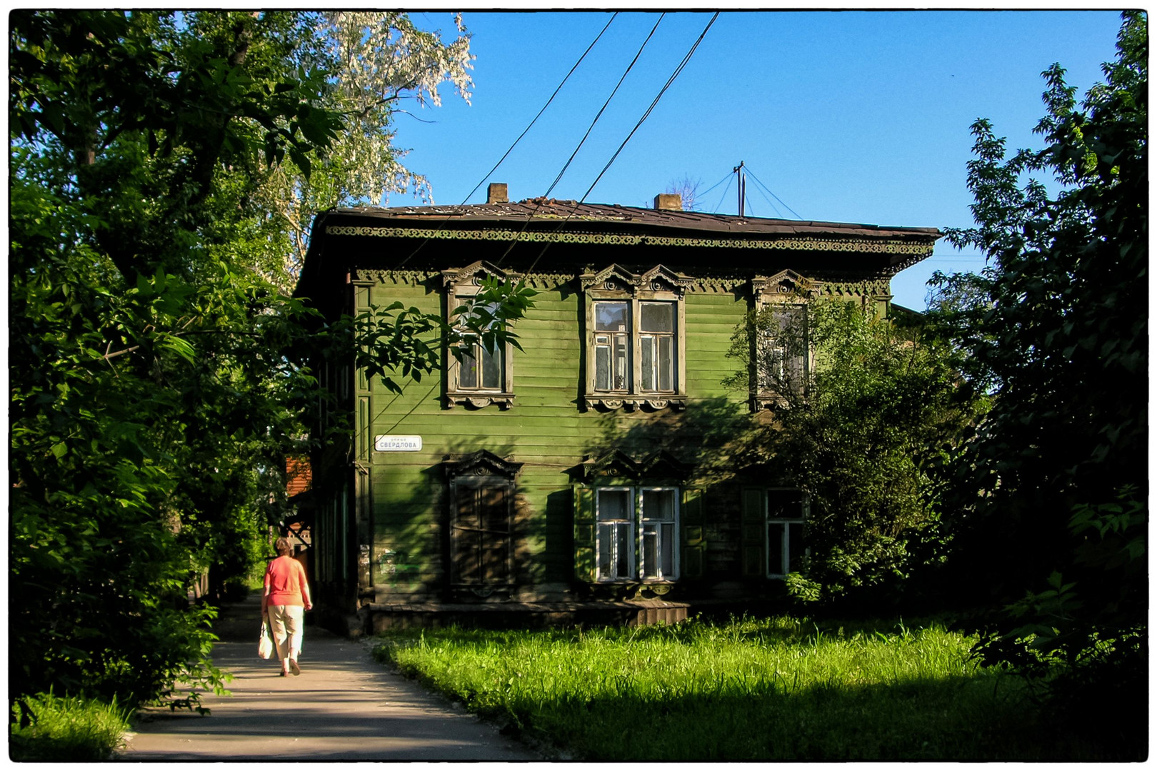 Wohnen in der Altstadt von Irkutsk