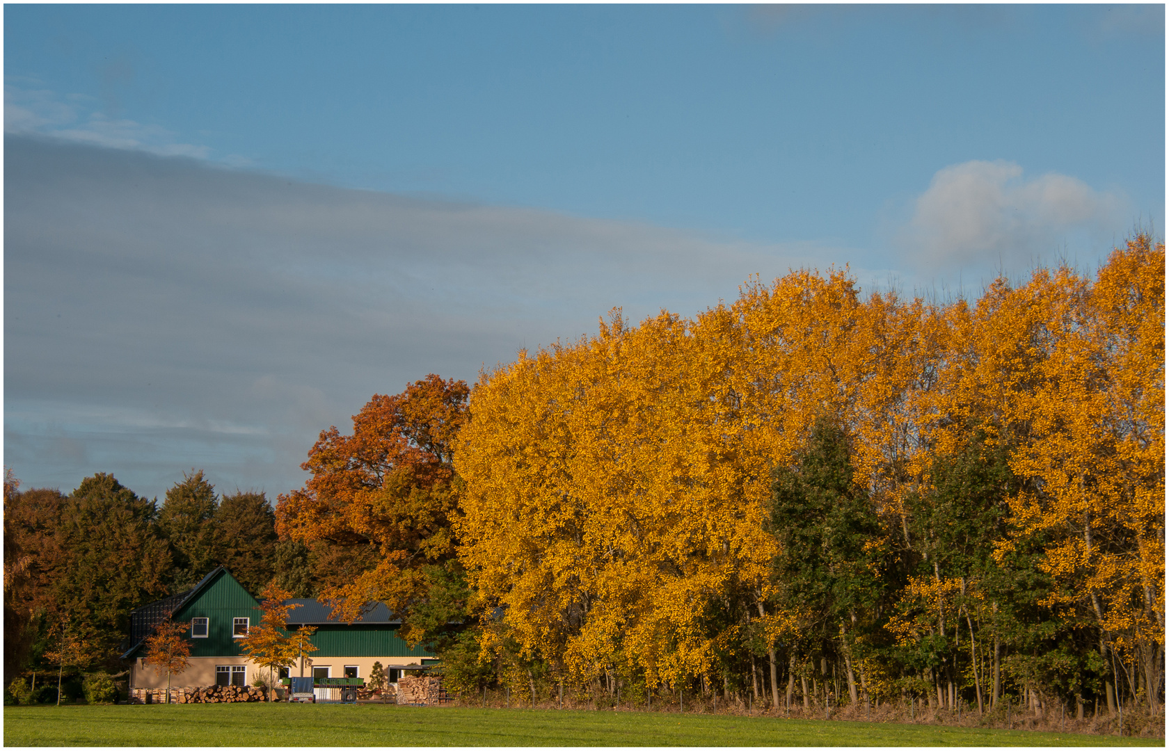 Wohnen in Herbst