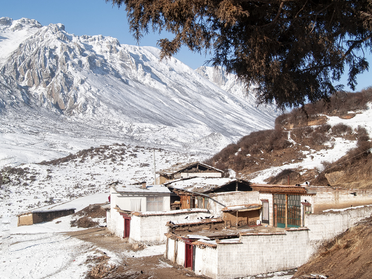 wohnen in Osttibet