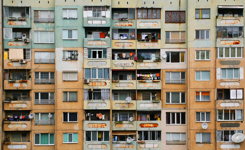 wohnen mit balkon