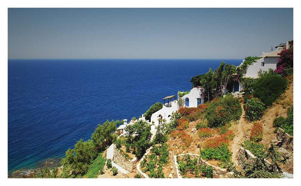 Wohngebiet auf Ikaria