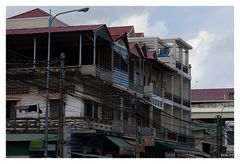 Wohnhäuser in Phnom Penh