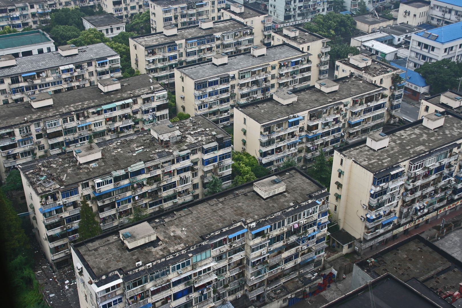Wohnhäuser in Shanghai