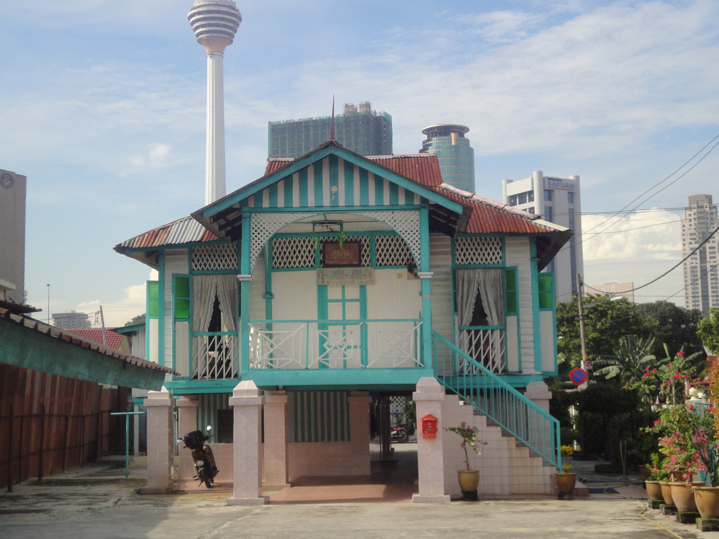 Wohnhaus einer Malaysischen Familie