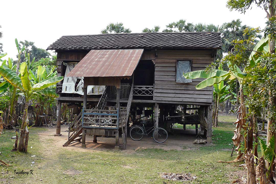 Wohnhaus in Angkor