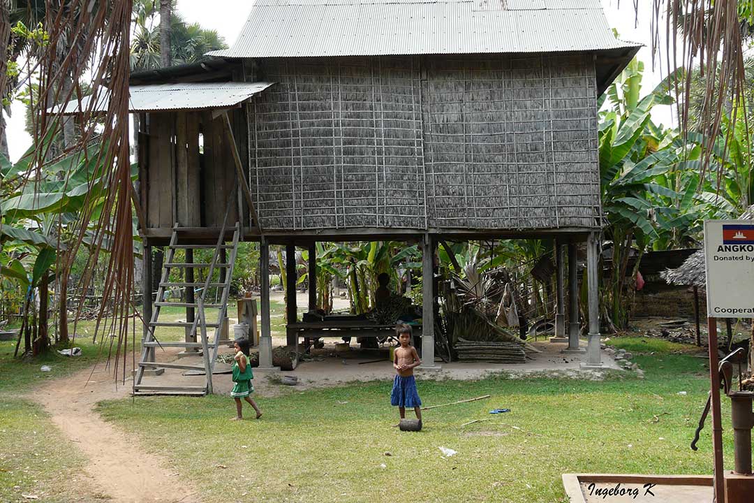 Wohnhaus in Angkor