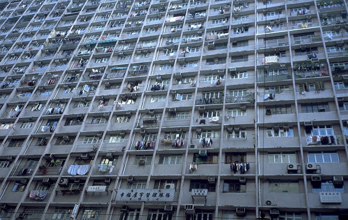 Wohnhaus in Hong Kong