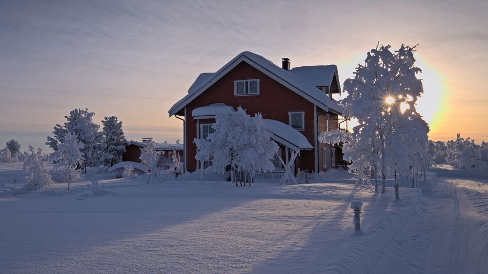 Wohnhaus in Lapland