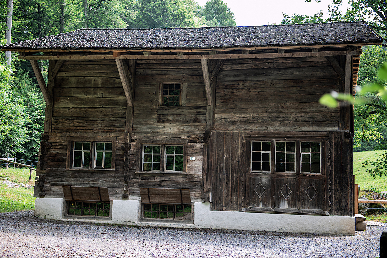 Wohnhaus1455/18. Jh. im Freilichtmuseum Ballenberg