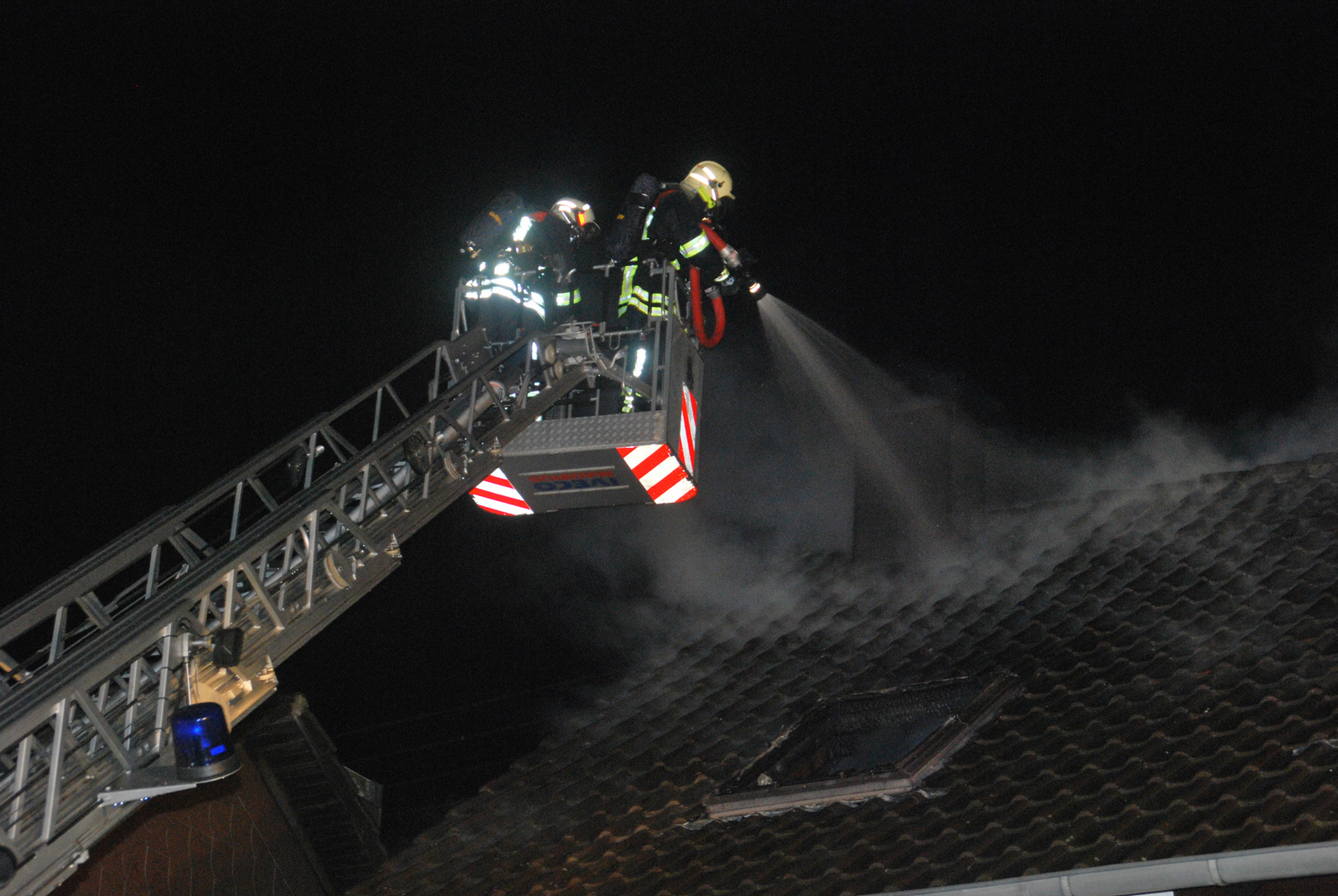 Wohnhausbrand in Schwarzenholz