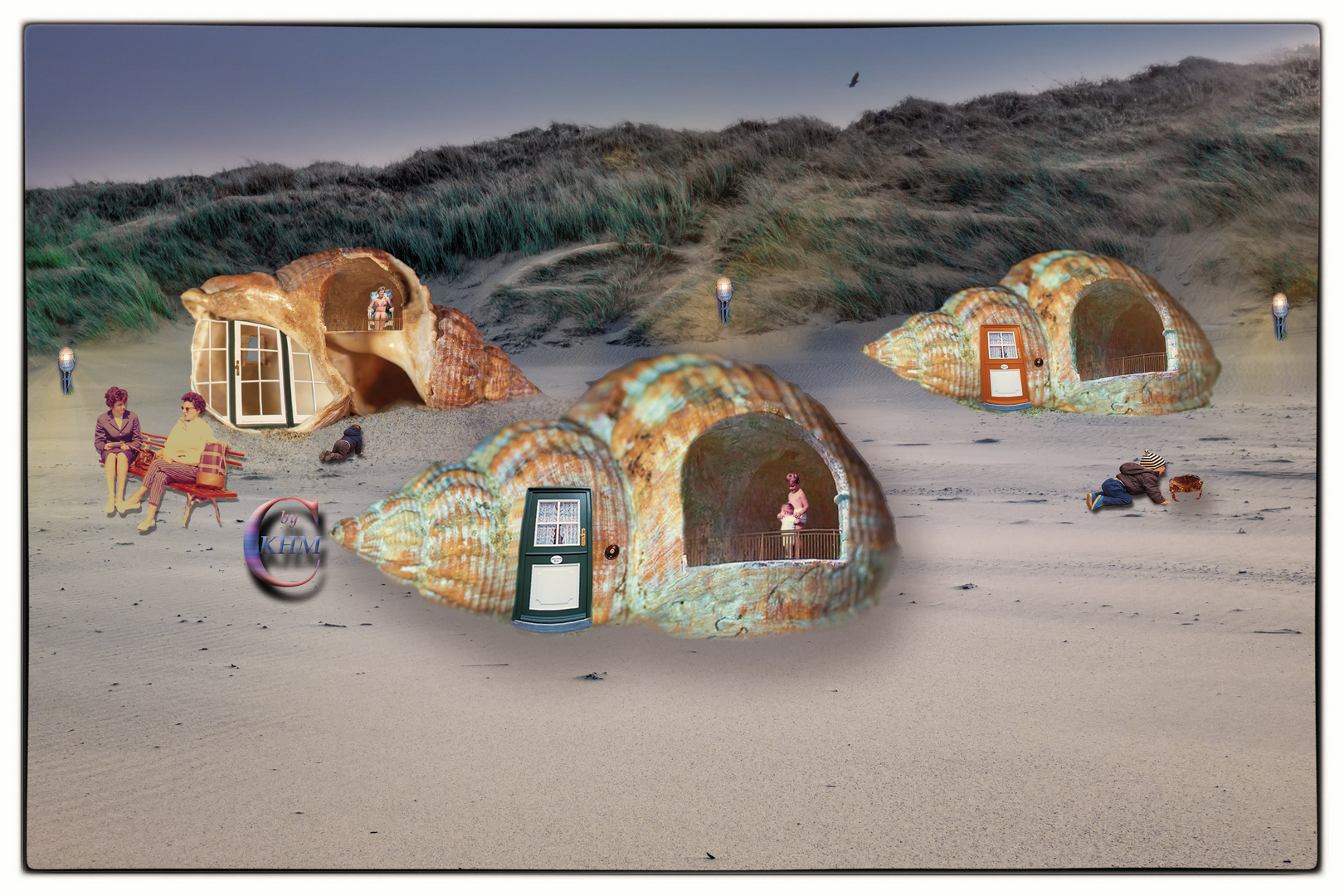 Wohnkultur Am Strand Foto Bild Wasser Meer Composing Bilder Auf Fotocommunity