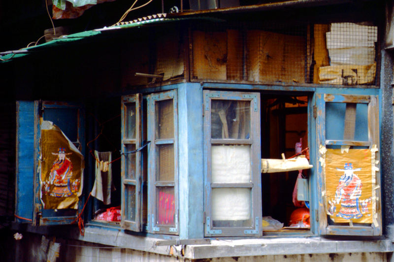 Wohnruine in Central, Hongkong