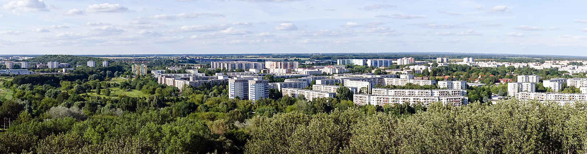 Wohnsilos in Marzahn, Berlin