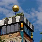 Wohnturm im Hundertwasser-Haus in Bad Soden/Ts.