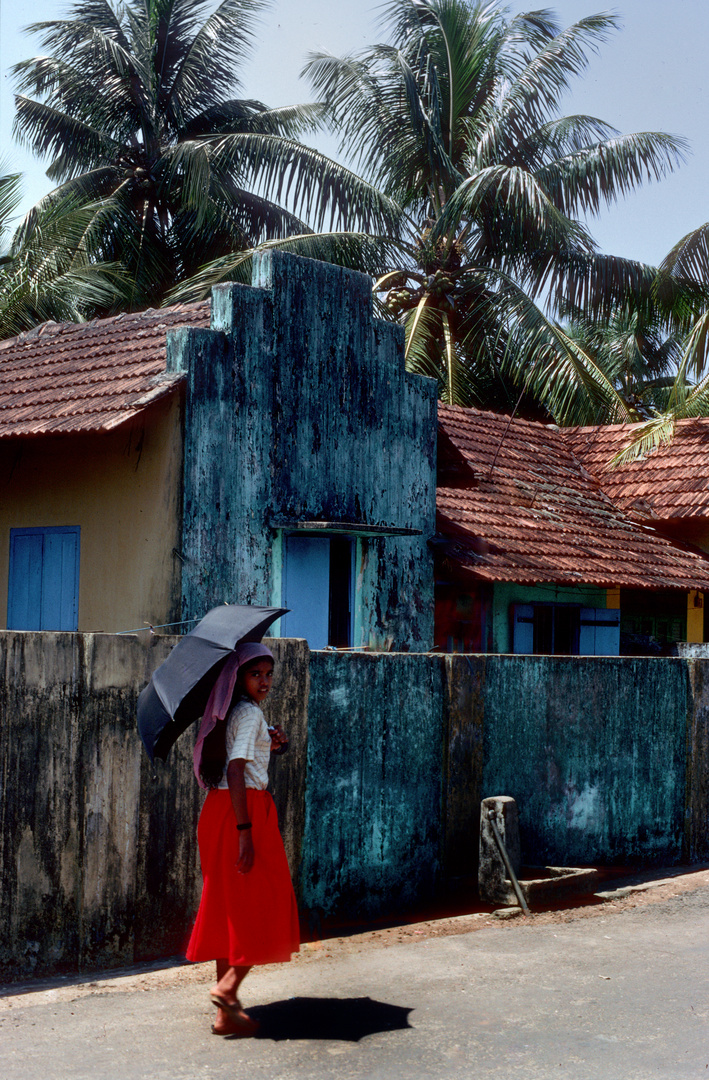 Wohnviertel in Old Cochin