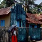 Wohnviertel in Old Cochin
