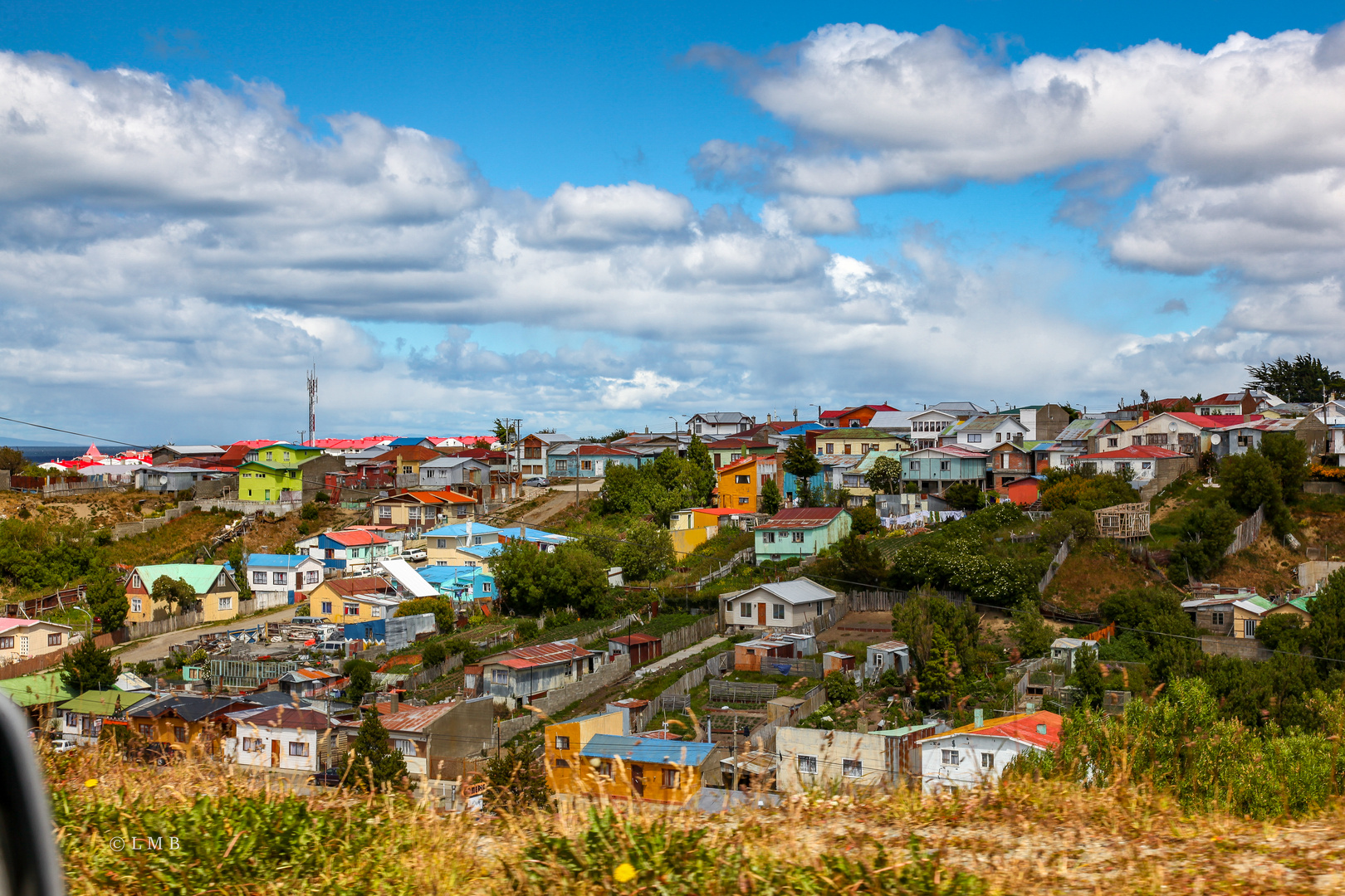 Wohnviertel in Punta Arenas