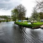 Wohnwagenplatz an der Lahn