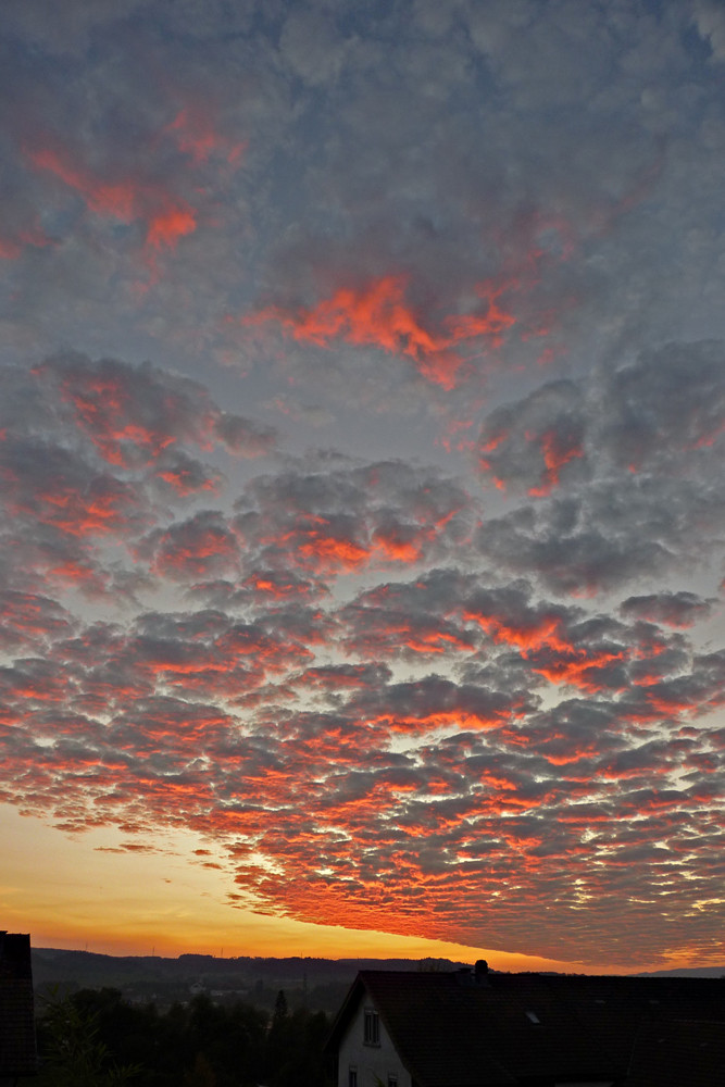 Woken im Abendrot