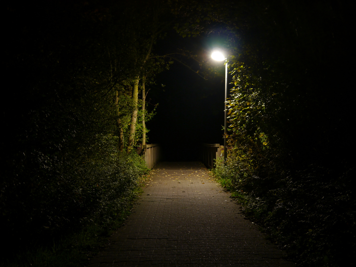 Wolbeck, der Weg zum Friedhof