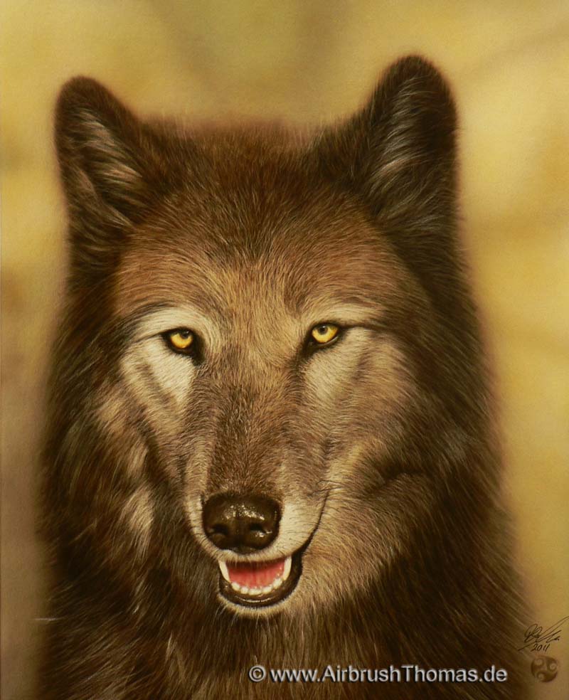 Wolf - Airbrush