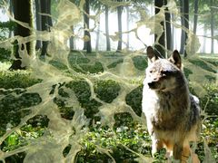 Wolf im Märchenwald