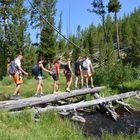 Wolf  Lake Trail im Yellowstone NP