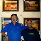 Wolfgang John & me @ Blue Poles Gallery