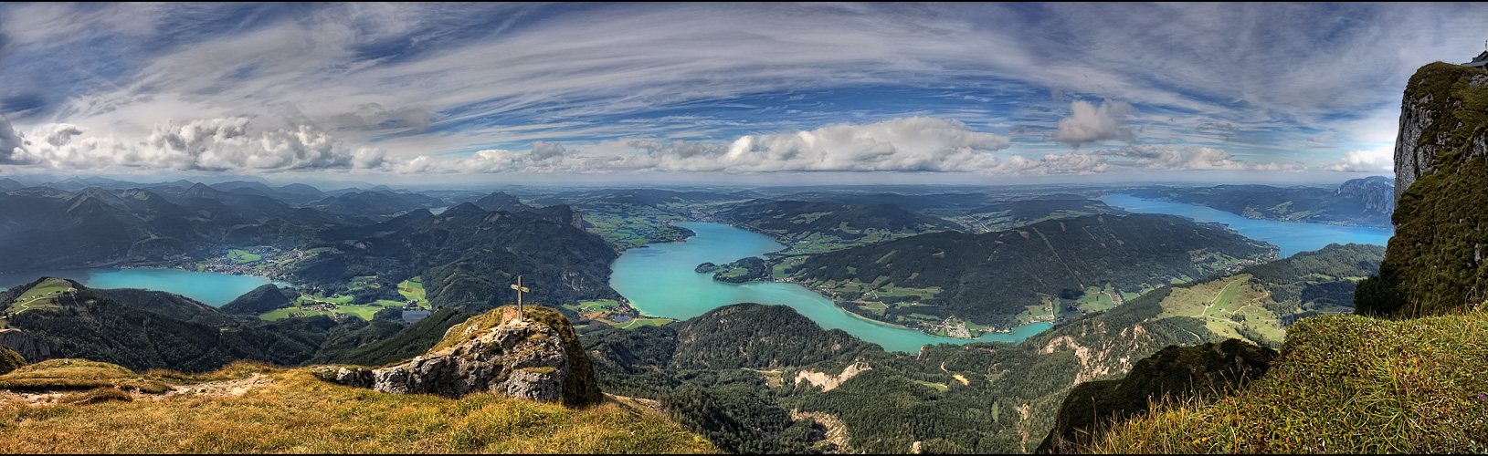 Wolfgang / Mond und Attersee