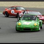 Wolfgang Pohl in einem Porshe 911 Carrera 3,0 RSR von 1974